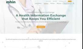 
							         Health Information Exchange - MHIN								  
							    