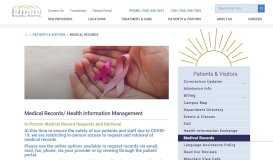 
							         Health Information Management | Ridgecrest Regional Hospital								  
							    