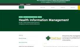 
							         Health Information Management Services | Vital Records Control								  
							    