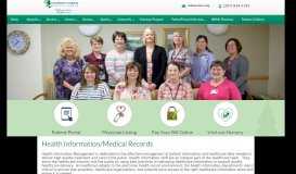 
							         Health Information/Medical Records - Northern Maine Medical Center								  
							    