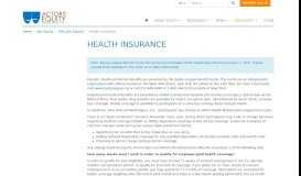 
							         Health Insurance · Actors' Equity Association								  
							    