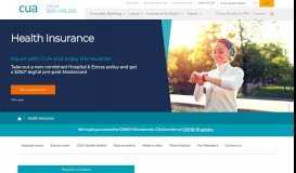 
							         Health Insurance | CUA								  
							    