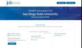 
							         Health Insurance For - Student Portal - Home								  
							    