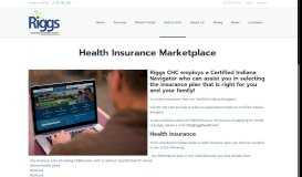 
							         Health Insurance Marketplace – Riggs Community Health Center ...								  
							    