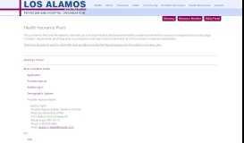 
							         Health Insurance Plans - Los Alamos Physician and Hospital ...								  
							    