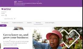 
							         Health Insurance Products for Producers -Agents & Brokers | Aetna								  
							    