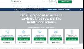
							         Health IQ: Insurance for the Health Conscious								  
							    
