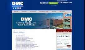 
							         Health Library - Detroit Medical Center - 61 Day Challenge								  
							    