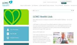 
							         Health Link | New Orleans Medical Centers - LCMC Health								  
							    