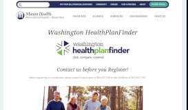 
							         Health Plan Finder - Mason General Hospital & Family of Clinics								  
							    