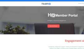 
							         Health Plan Member Portal Solutions | Healthx								  
							    