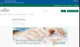 
							         Health Portal | Advanced Center for Internal Medicine								  
							    