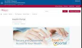 
							         Health Portal | Advanced Women's OBGyn								  
							    