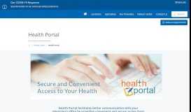 
							         Health Portal | Appledore Medical Group								  
							    
