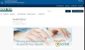 
							         Health Portal | Augusta Health Specialists								  
							    