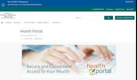 
							         Health Portal | Capital Regional Medical Care								  
							    