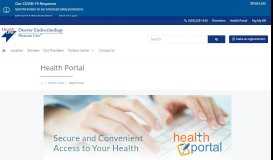 
							         Health Portal | Denver Endocrinology								  
							    