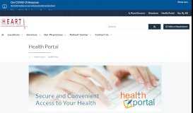 
							         Health Portal | Florida Heart & Vascular Care								  
							    