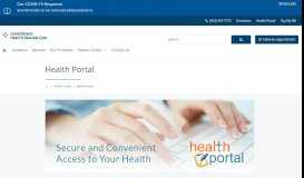 
							         Health Portal | Grand Strand Heart & Vascular Care								  
							    