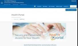 
							         Health Portal | Hampton Internal Medicine								  
							    