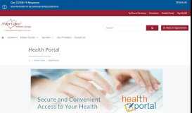 
							         Health Portal | Heartland Women's Group								  
							    
