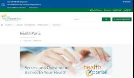 
							         Health Portal | Memorial Family Med								  
							    