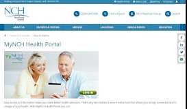 
							         Health Portal - NCH Healthcare System								  
							    