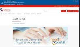 
							         Health Portal | North Texas Heart Center								  
							    