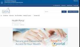 
							         Health Portal | North Texas Pulmonary Critical Care								  
							    