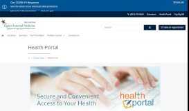 
							         Health Portal | Ogden Internal Medicine								  
							    