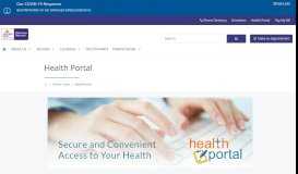 
							         Health Portal | Orange Park Medical Network								  
							    