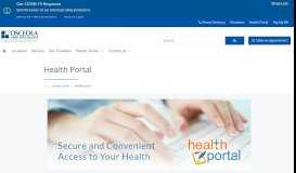 
							         Health Portal | Osceola Care Specialists								  
							    