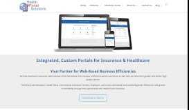 
							         Health Portal Solutions								  
							    