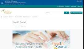
							         Health Portal | Specialists in Obstetrics and Gynecology								  
							    