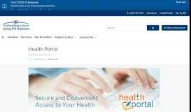 
							         Health Portal | Spring Hill Physicians								  
							    