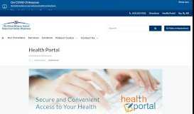 
							         Health Portal | Stonecrest Family Physicians								  
							    