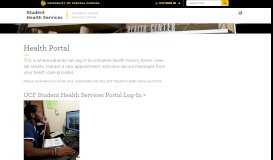 
							         Health Portal • Student Health Services • UCF								  
							    