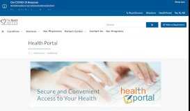 
							         Health Portal | The Heart Institute								  
							    