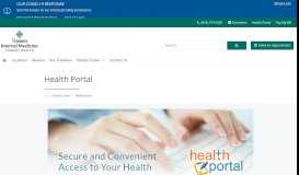 
							         Health Portal | Trident Family Health								  
							    