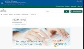 
							         Health Portal | West Florida Medical Group								  
							    