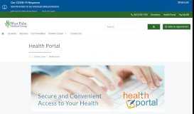 
							         Health Portal | West Palm Medical Group								  
							    