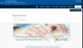 
							         Health Portal | Women's Health Associates of Derry								  
							    
