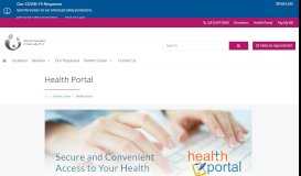 
							         Health Portal | Women's Specialists of Clear Lake								  
							    
