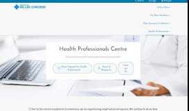 
							         Health Professionals Centre | Medavie Blue Cross								  
							    