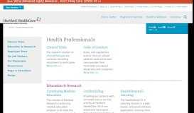 
							         Health Professionals | Hartford HealthCare Behavioral Health Network								  
							    