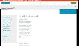 
							         Health Professionals | Hartford Hospital								  
							    