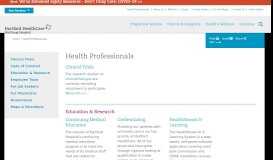 
							         Health Professionals | Natchaug Hospital								  
							    