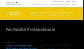 
							         Health Professionals – New England Baptist Hospital								  
							    