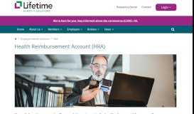 
							         Health Reimbursement Account (HRA) | For Employers | Lifetime ...								  
							    