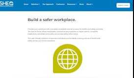 
							         Health & Safety Management Portal - SHE Software								  
							    